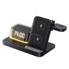 JEDI Folding2026 3 in 1 Wireless Charger Station with Alarm Clock & Ambient Light