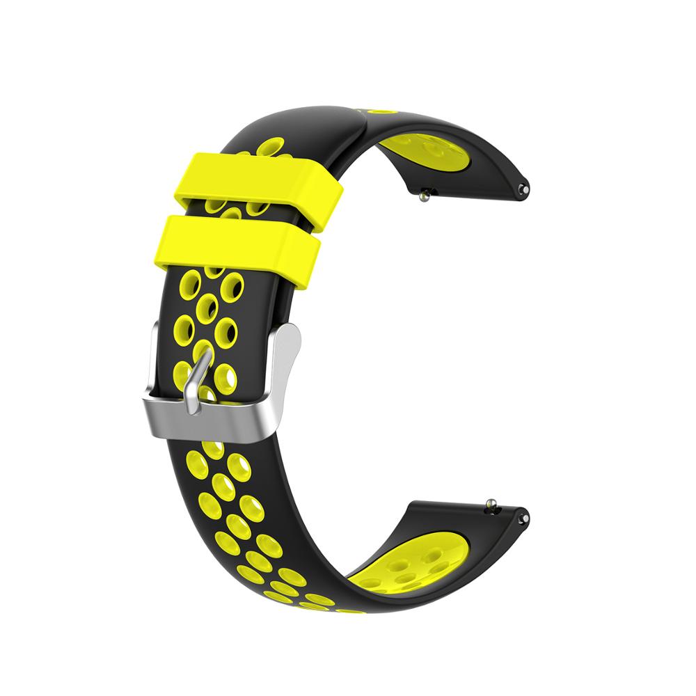 Colorful Sports Silicone Strap For COROS PACE 2 / APEX Pro / 46mm Smartwatch Band Replacement Bracelet Watchband Accessories