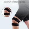 1 Stück Duale Patellasehnen-Unterstützungsbandage, Verstellbarer Stabilisator für Meniskusriss, Arthritis, Sehnenentzündung, MCL, ACL, Schmerzlinderung