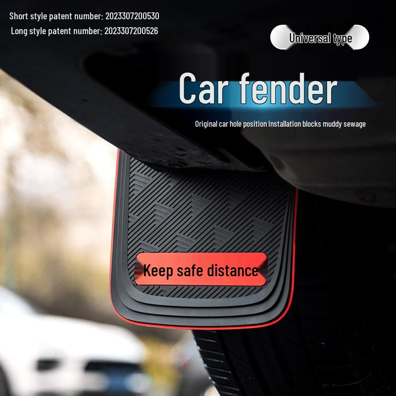 Universelle Schutzbleche für Vorder- und Hinterräder - Auto-Modifikationszubehör