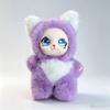 Big Ear Rabbit Plush Keychain Bag Hanging Bunny Plush Doll Pendant Rabbit Doll Figures  Car Decor