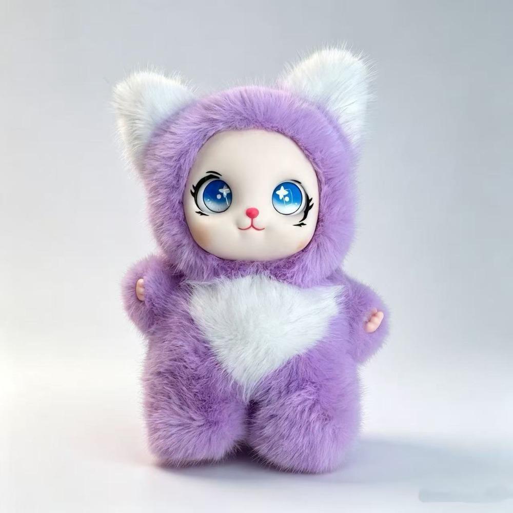 Big Ear Rabbit Plush Keychain Bag Hanging Bunny Plush Doll Pendant Rabbit Doll Figures Car Decor
