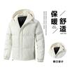 Padded Clothes Are the Same for Men and Women. Winter Loose Hooded Padded Jacket, Thickened Padded Clothes, Couple Jacket.