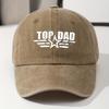Baseball Cap Outdoor Fishing Cap, Hip-hop Hat Curved Brim Peaked Cap Fashionable Letter Printed Baseball Cap Adjustable