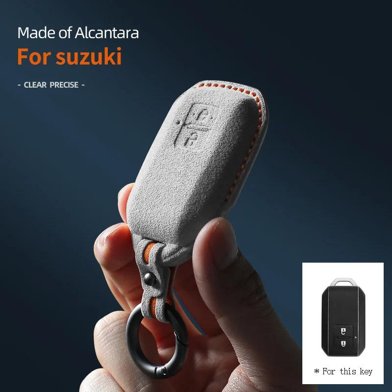 Interior Mouldings For Suzuki Wagon Ertiga Swift 2017 2018 2019 2020 2022 2 button Remote Car Key Case Cover Shell Keychain Prot