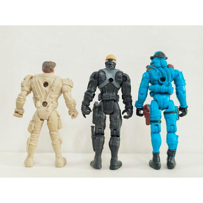 3pcs/lot 3.75" Action Figure Lanard the Corps Special Force Kid Toy #020