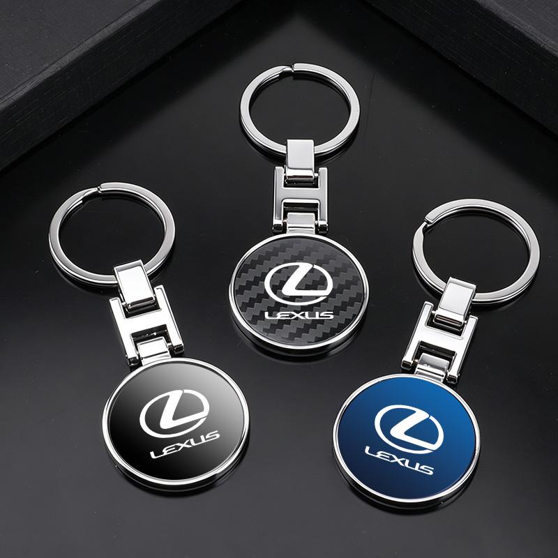 Mirror Surface Car Keychain Keyring Anti-Loss Holder for Lexus ES300 RX330 RX300 GS300 IS250 IS200 CT200h IS300 NX RX LX GX GS ZY8