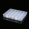 Multi-Grid Transparent Plastic Storage Box for Beading & Jewelry - 10, 15, 24, 28, 32 Options
