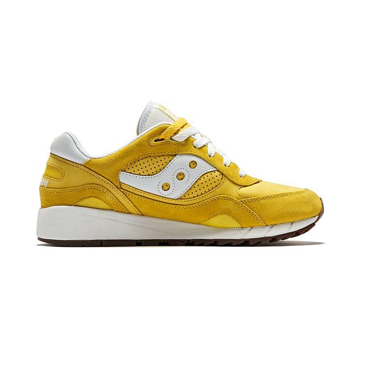 Saucony Shadow 6000 Ivy Prep Pack - Yellow Unisex Sneakers White S70802-2
