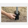 Good-2PCS Holder With Nut Canopy Rod Holder Tent Camping Accessories Adjustable Fixing Tube