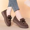 Autumn New Women's Round Head Comfortable Flat Bottom Fashion Versatile Casual Non-slip Women's Shoes