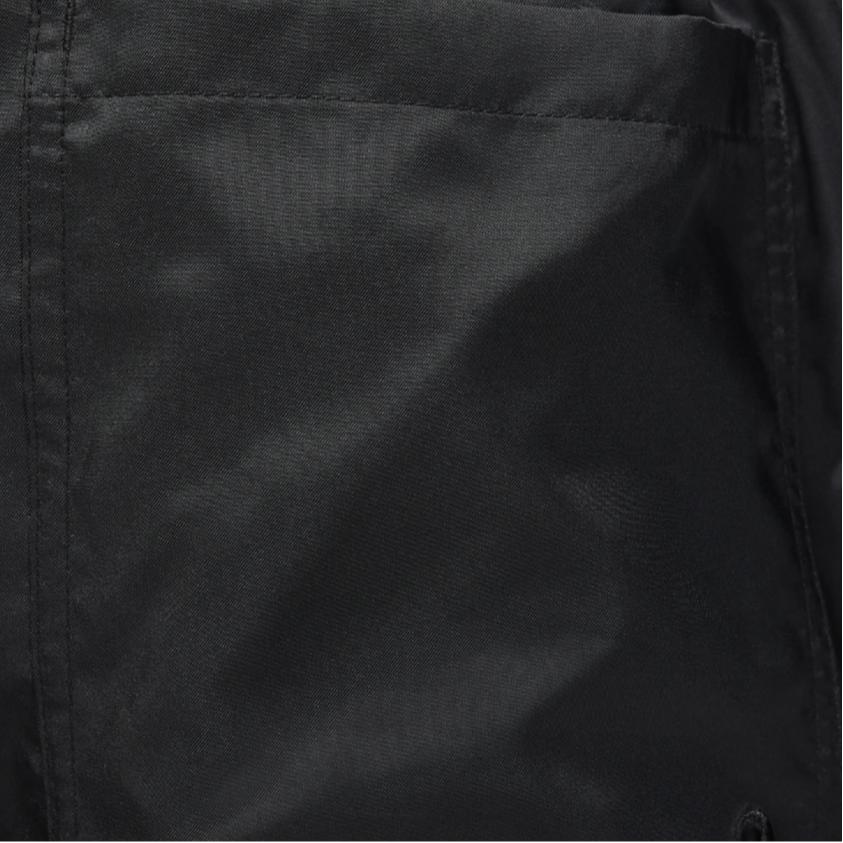Jordan Essentials Solid Color Lace-Up Mid-Rise Casual Shorts Men Shorts Black FQ4562-010