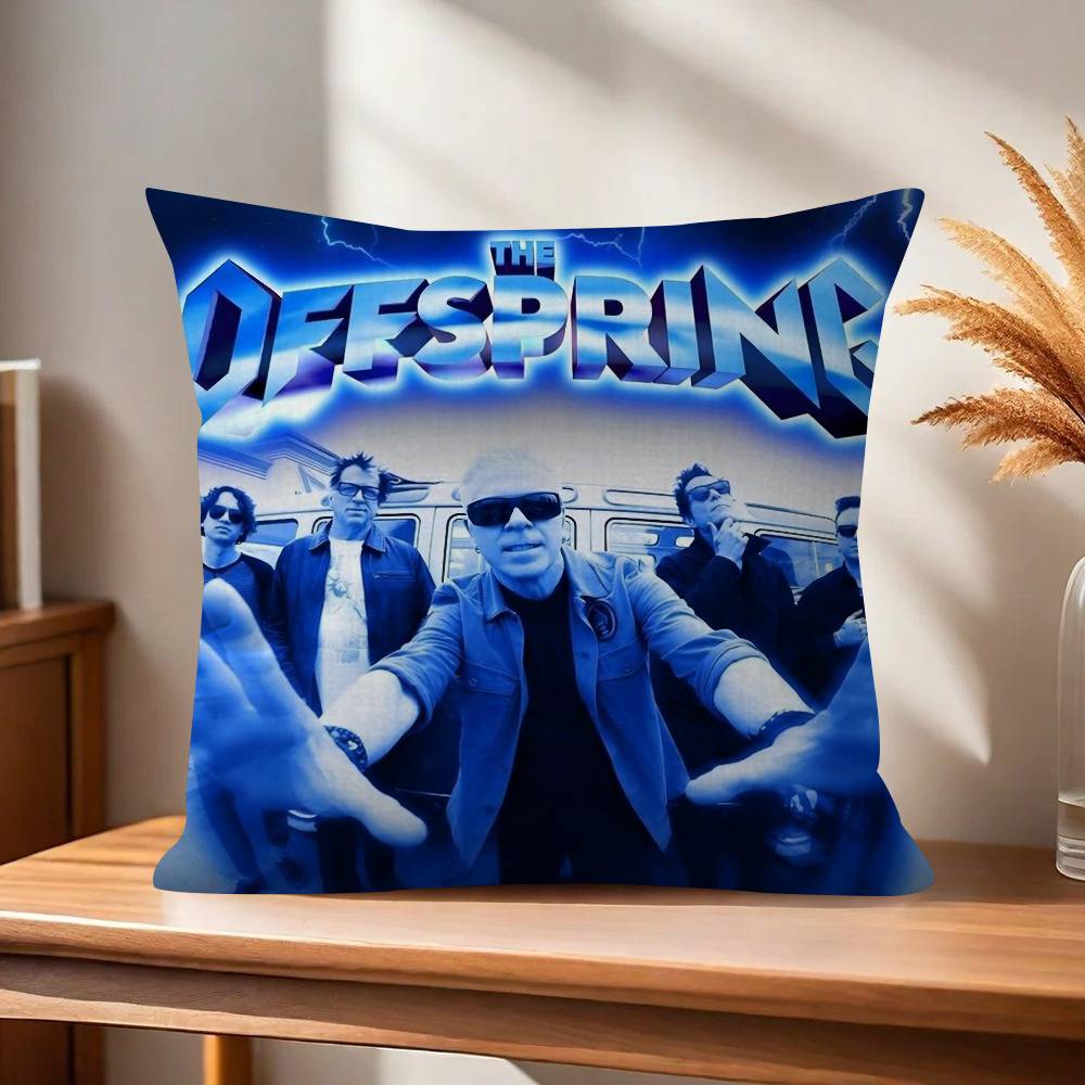 The OOffspring Band Decorative Room Aesthetics Pillow Case Home Decor Bedroom Sofa Bed Couch Pillow Cover X