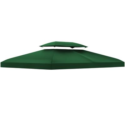 Gazebo Roof Replacement, for 3 X 4m Frames - Green