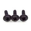 PWM Pad Interface Machine Ribbon, Black Zinc Plated Carbon Steel, M3/M4 Wire Screw Iron in Stock.