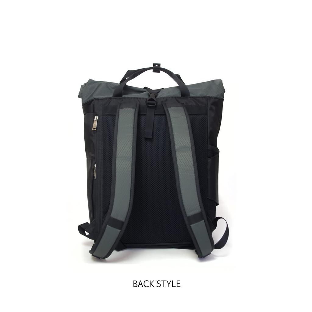 CIE VARIOUS ROLLTOP SAND Backpack, Lightweight, Waterproof, Made in Japan