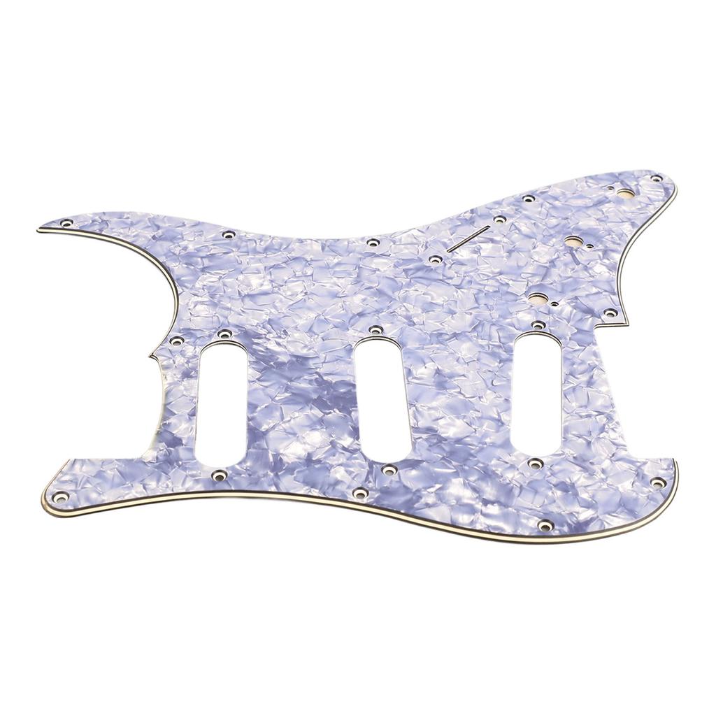 Guitar Pickguard Replacement Aluminum Foil Shielding PVC Scratch Protection Guitar Guard Plate