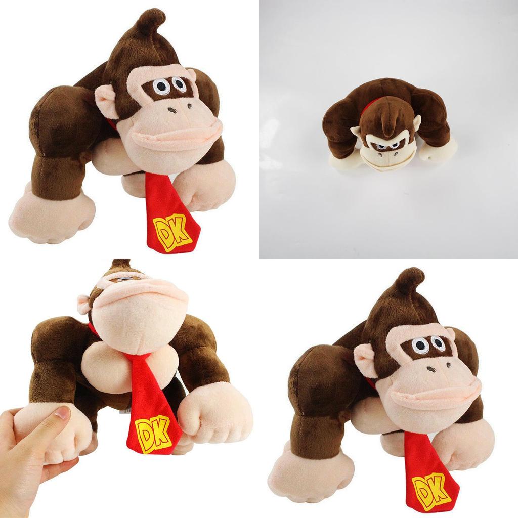 98inch Donkey Kong Super Mario Bros Plush Toy Soft Stuffed Animal Doll Kid Gift