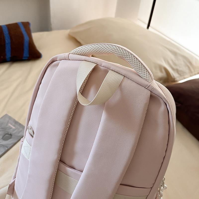 Middle School Schoolbag Women's Nylon Backpack