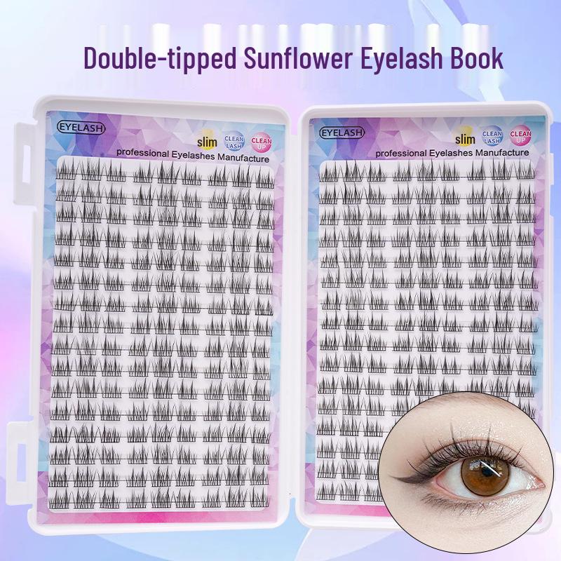 

32-Row Self-Grafting Fox-Eye False Eyelashes: Natural Outer Corner Elongation, Su Daji Style, Mixed Pack