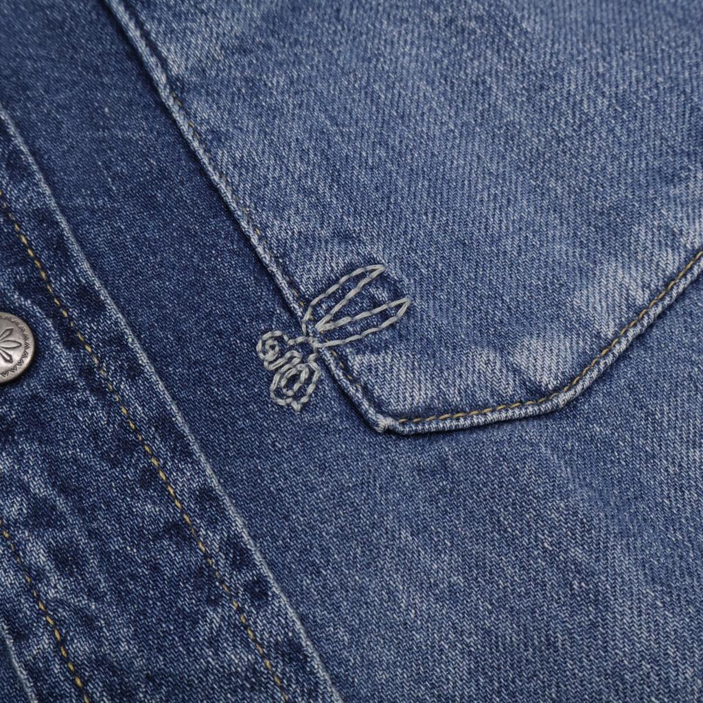 DENHAM 01-25-04-43-002 EASTERN SHIRT tops XL IndigoUsed