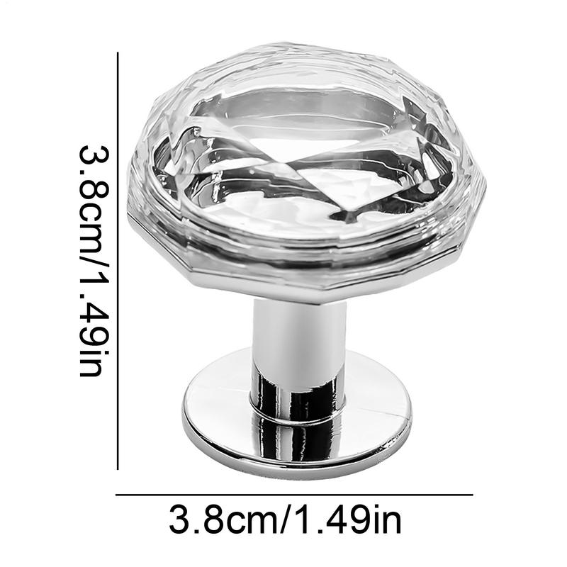 Toilet Flusher Top Push Button Rhinestone Pattern Toilet Tank Button Pusher Nail Protection Flush Button For Manicure Lover