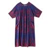 DIMANAF New 2026 Women Plus Size Summer Lady Vintage Long Dress Loose Oversize Maxi Print Beach Sundress Clothing