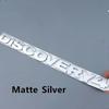 Abs Chrome Car Front Trunk Emblem for Land Rover Discovery 1 2 3 4 5 Auto Label Hood Bonnet Rear Tailgate Sticker Decoration XS1