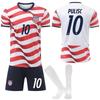 2627 USA. Kanada Mexiko Fußball-Weltmeisterschaft Trikot Nr. 10 Prisic 8 McKenney Team Heimset