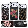 Snake Flower Phone Case For iPhone 17 AIR 16 Pro Max 15 14 Pro 11 12 13 Shockproof Silicone Cover