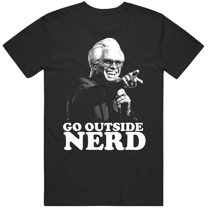 Uncle Baby Billy Go Outside Nerd Shirt, The Righteous Gemstones Movie, Fan Gifts Unisex T-Shirt S