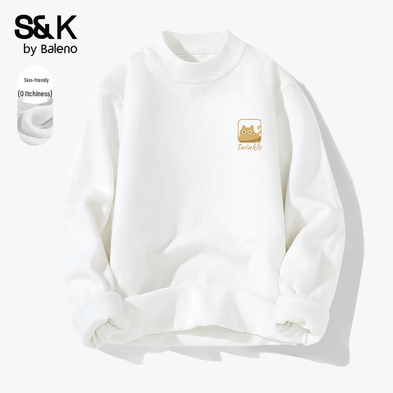 Baleno Men's S&K Semi-High Neck Warm Pullover Sweater