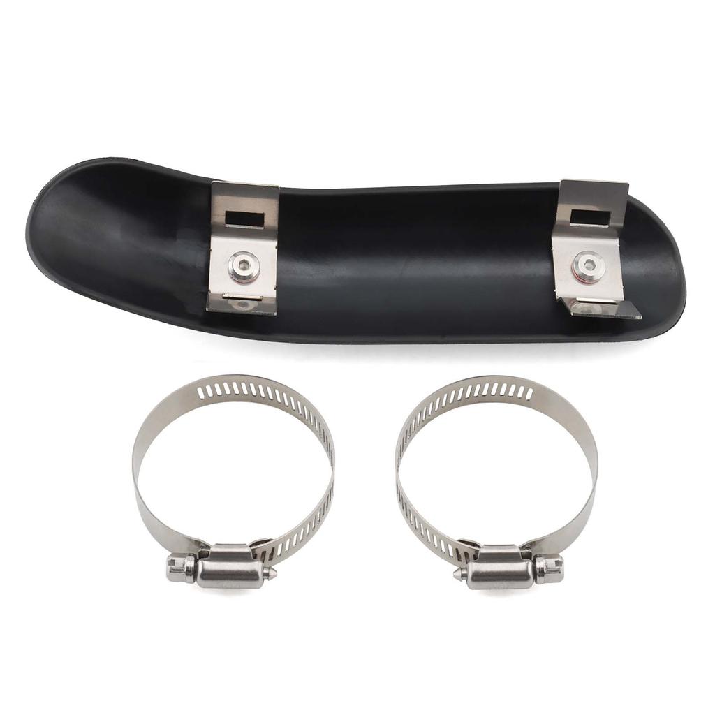 Motorcycle Exhaust Muffler Pipe Heat Shield Cover Heel Protector Guard For Harley Honda Yamaha Kawasaki Chopper Custom Universal