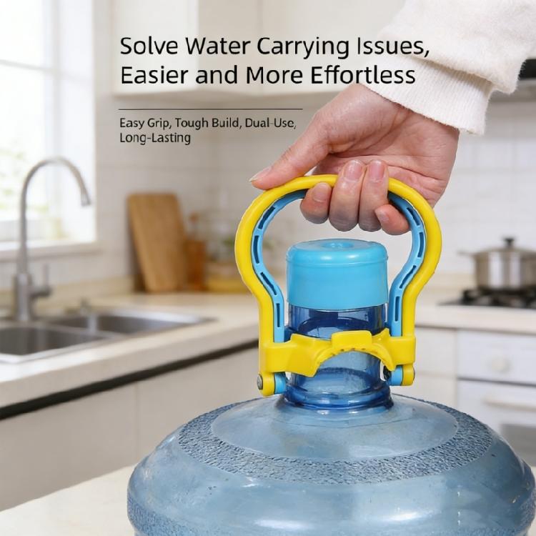 Bucket Lifter With Ergonomic Handle Reduces Hand Pressure For Easy Lifting Water Oil Container Home Garden Outdoor Worker