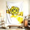 Borussia Dortmund (23) Tapestry Nadaje Się Do Dekoracji Domów, Akademików I Sypialni Miękkie W Dotyku I Idealny Prezent Dla Przyjaciół I Rodziny