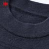 Kai Kai Heavyweight 100% Wool Men's Thickened Mock Neck Striped Sweater