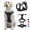 Oxford Fabric Pet Harness With Reflective Features For Safe Night Walks With Dogs