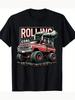Rolling Coal Vintage Truck Turbo Brothers Mechanic Pattern Design 100 Cotton Oneck Short Sleeve Casual Printed Mens Tshirt