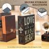Diversion Book Safe Storage Box, Dictionary Secret Safe Can with Security Combination Lock, Diversion Book Hidden Safe