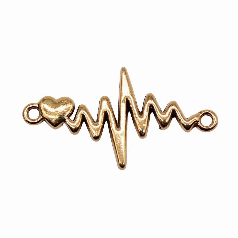 Infinity Connectors Heart Bracelets Charms Lightning Romantic Jewelry Findings