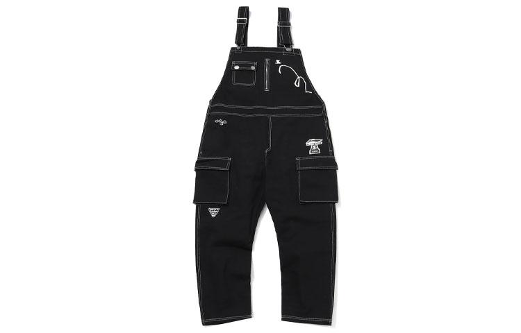 Li Ning X Girl Sports Fashion Collection Overalls Women s Black Moderate Overalls AKXQ454-2 M