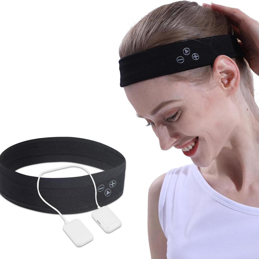 Wireless Bluetooth Yoga Headband Earbuds & Sleep Eye Mask with Ultra-long Standby