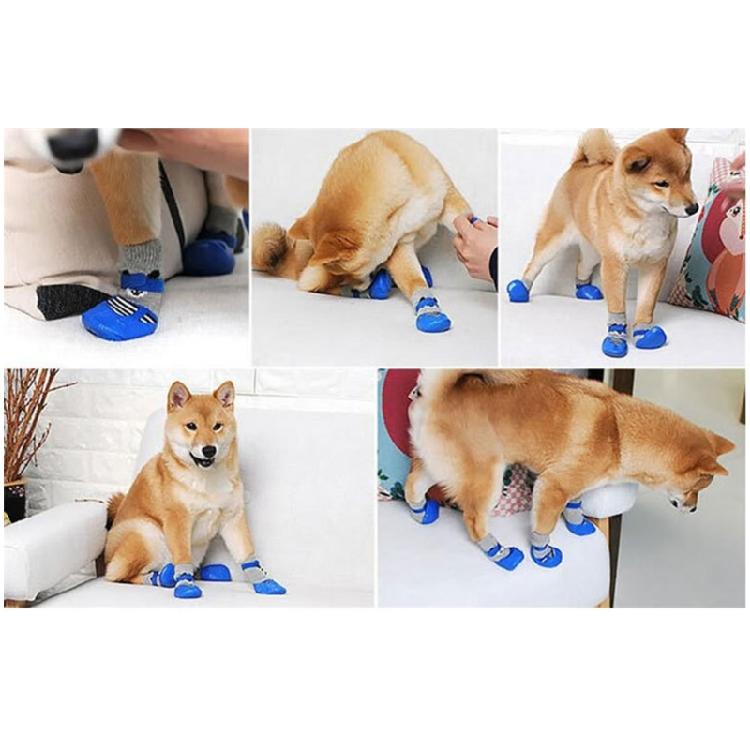 Waterproof Dog Socks For Medium Dogs Pet Dog Socks Pet Outdoor Shoes Non-slip