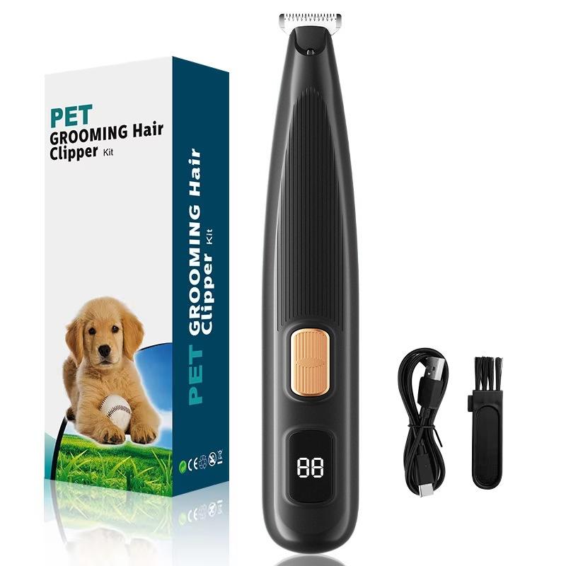 Cat Foot Shaving Hair Dogs Foot Shaving Hair Rechargeable LED Light Waterproof Hair Shaving Foot Shaving Hair Pet Electric Clipper Electric Clipper
