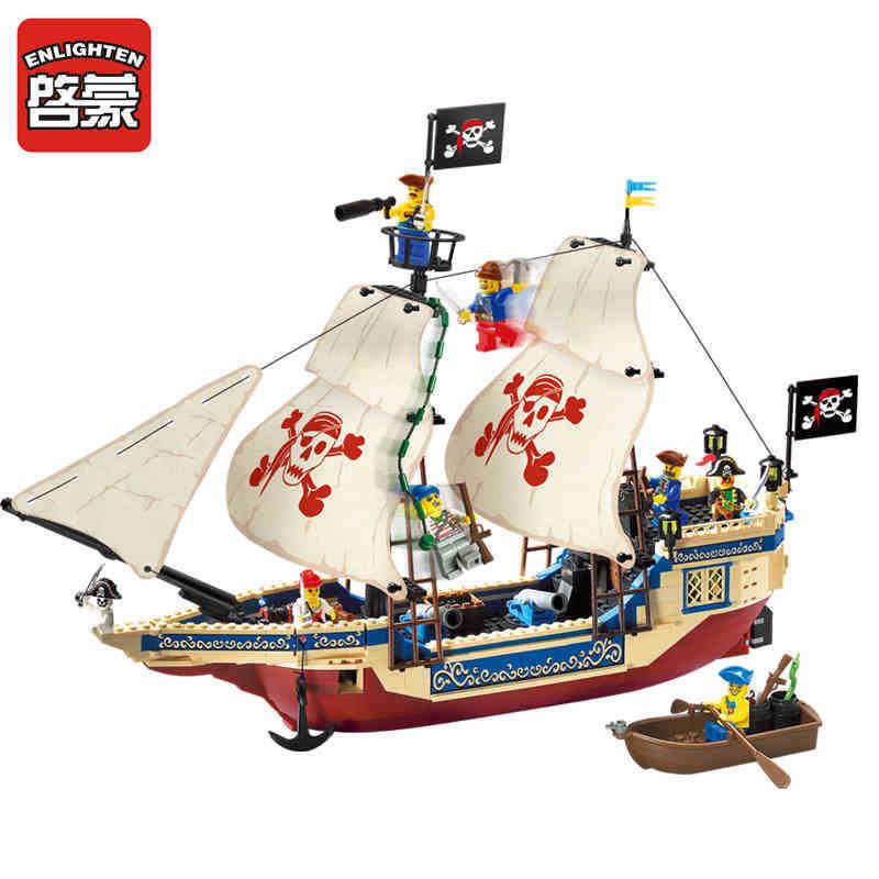 Buy 311 Enlighten Pirate Series Pirate Ship King Of The Seas Model