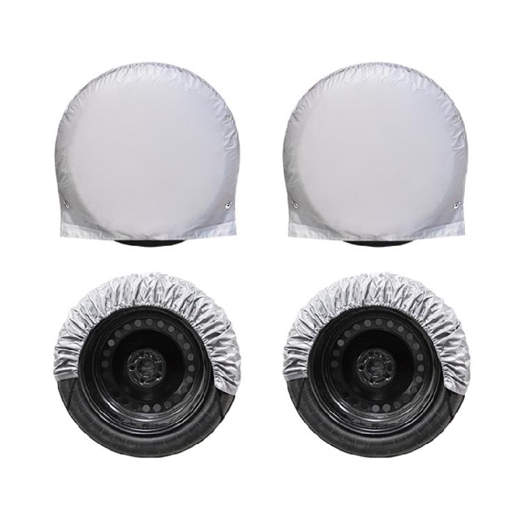 Auto Tire Cover with Handle Waterproof Tire Bag Energy Saving Car Accessory for Easy Transport for  Wheels Up to 65cm