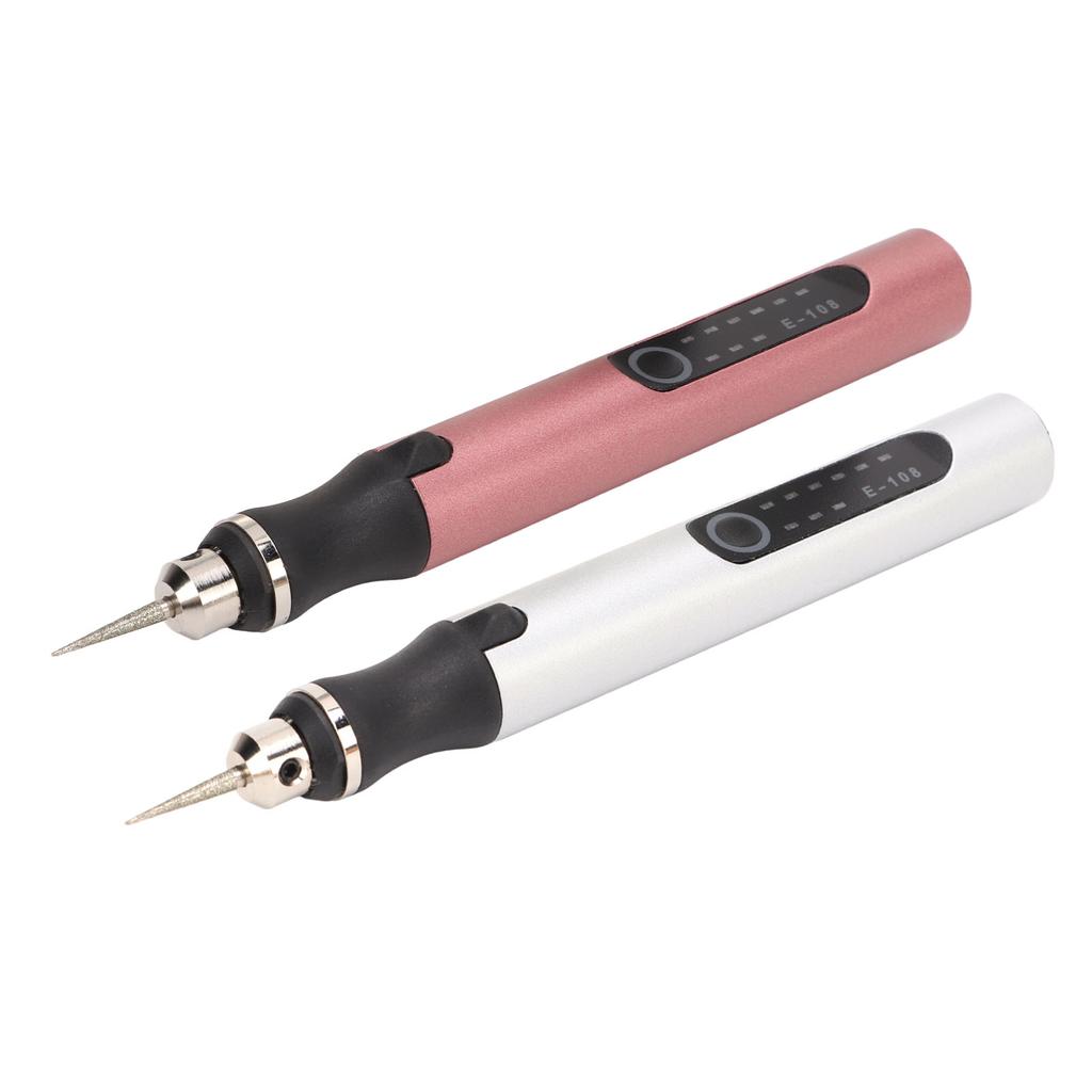 Electric Engraving Pen USB Charging Wireless DIY Indicator Lights Automatic Power Failure Protection