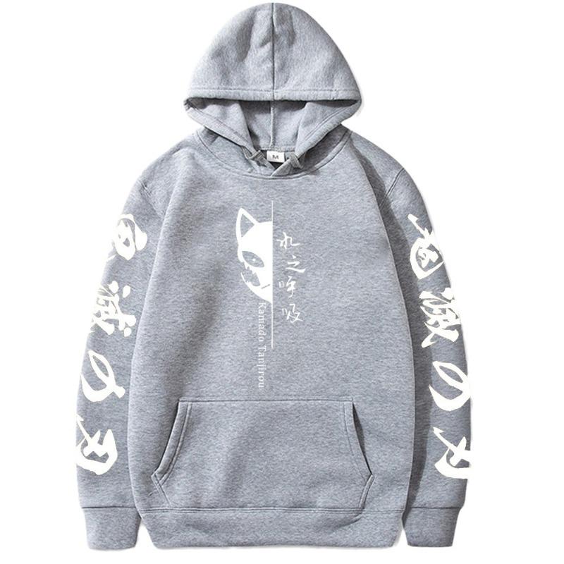 Japanese Animation Kamado Tanjirou Men's Hoodie Autumn Sweatshirt Men Womnen Fashion Design Pullover Men's Fleece Hoodies