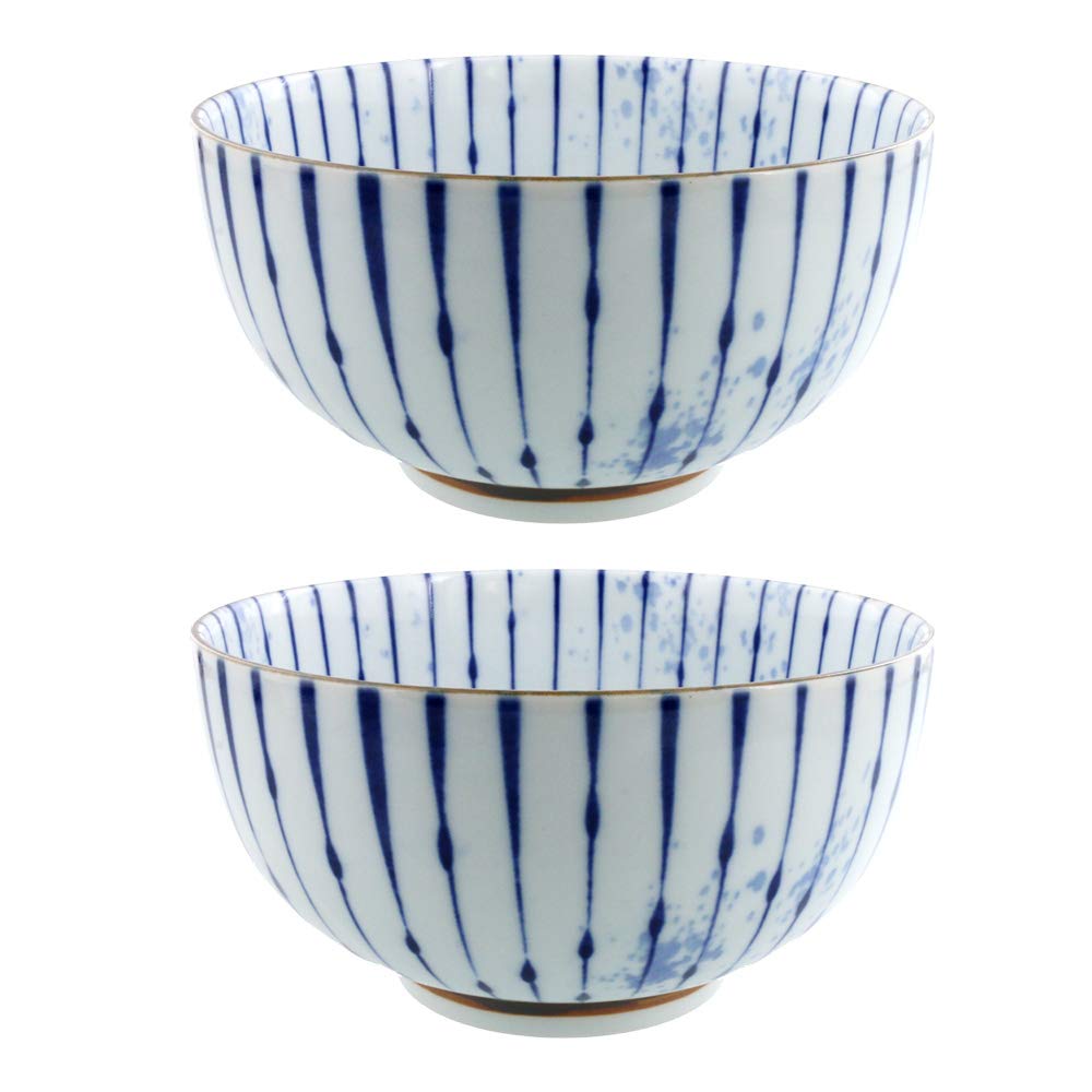 

Tableware East Okonomiyaki Donburi Blown Ink Tokusa Set of Japanese Rice Noodle Large Bowl Large, Design, 16cm, 2, Tableware, Bowl, Bowl,