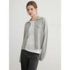 ELLE Women's Embroidered Color Block Knitted Cardigan